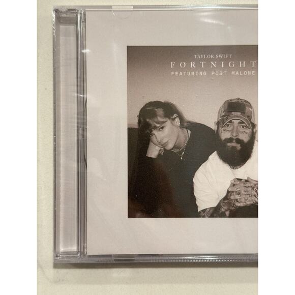 Taylor Swift Fortnight Feat Post Malone CD Single Tortured Poets Department NEW - Picture 2 of 7